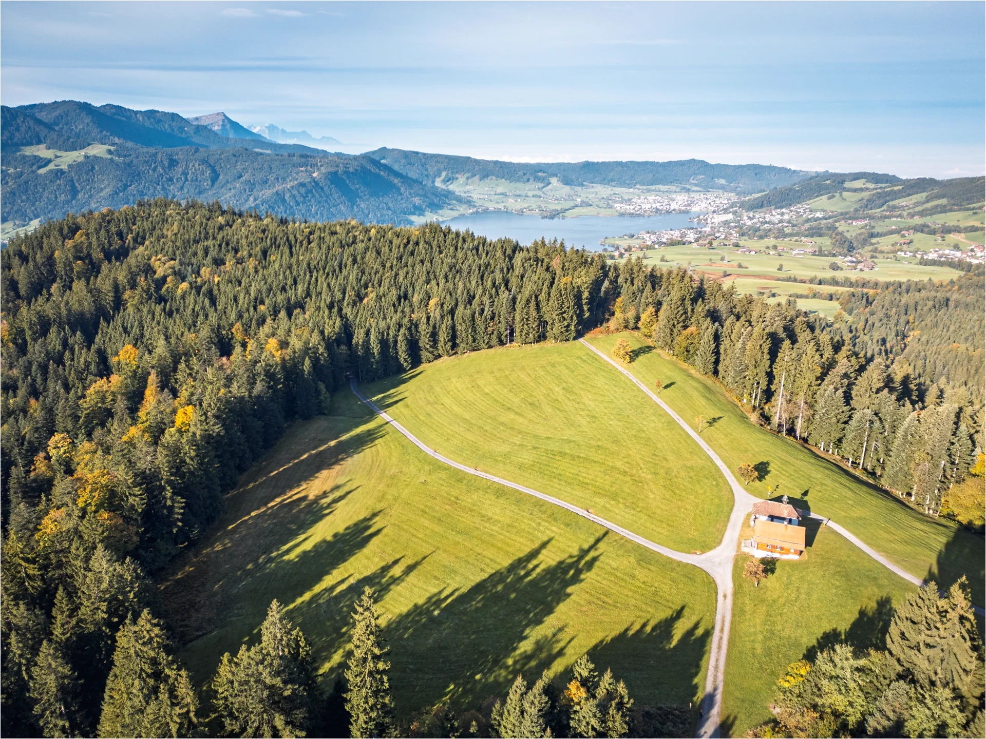 Panoramablick auf die Umgebung