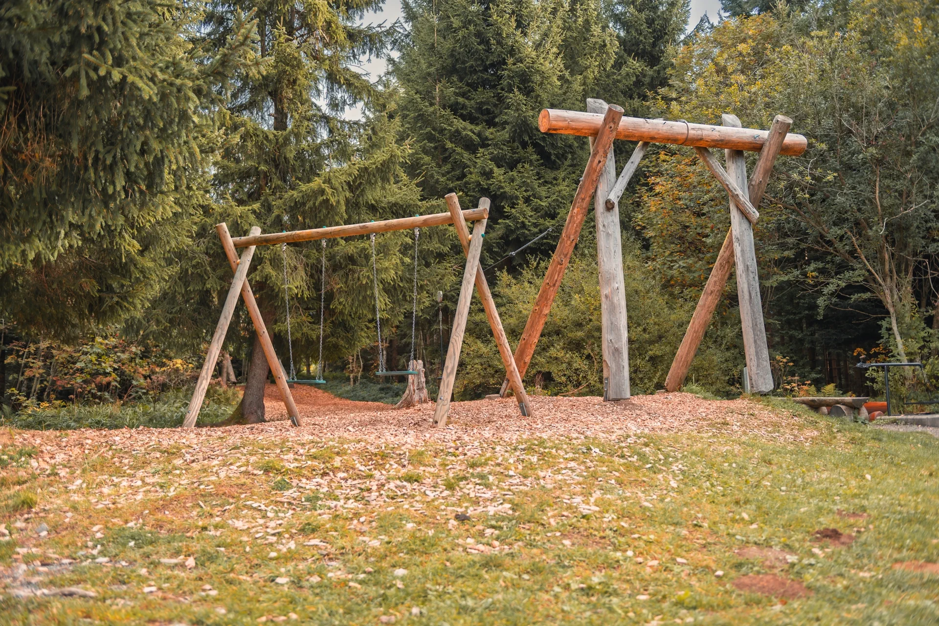 Spielplatz bei der Bergbeiz St. Jost